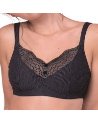 Biustonosz dla amazonek po mastektomii z kieszonkami Anita ORELY w groszki 5782x