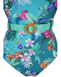 Jednoczęściowy strój kąpielowy na plażę dla amazonek Amoena Alvor ophn 71767