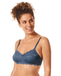 Biustonosz miękki bez fiszbin z kieszonkami i koronką Amoena Alessia SB 45033