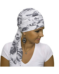 Turban na lato chusta na głowę 100% bawełna także po chemioterapii Pola