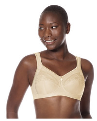 Biustonosz bez fiszbin do protez piersi miękki sand Isadora SB 0948