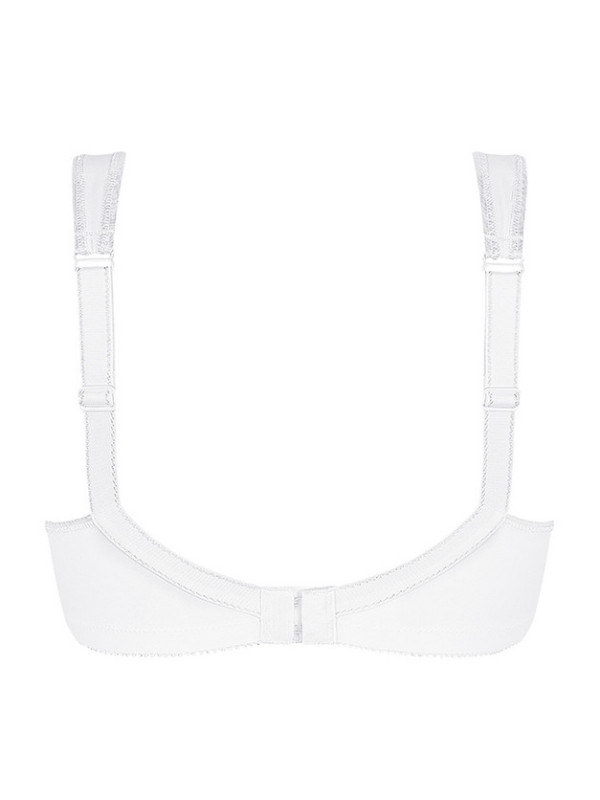 Elegancki miękki biustonosz bez fiszbin biały Amoena Isadora SB 0947