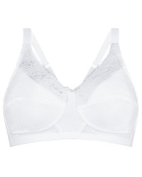 Biustonosz dla amazonek z kieszonkami na protezę biały Amoena Nancy SB 44480