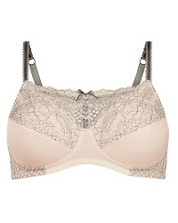 Biustonosz dla amazonek bez fiszbin z koronkową wstawką Amoena Alina SB