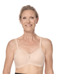 Biustonosz protetyczny z gładkimi miseczkami Amoena Lara sbp