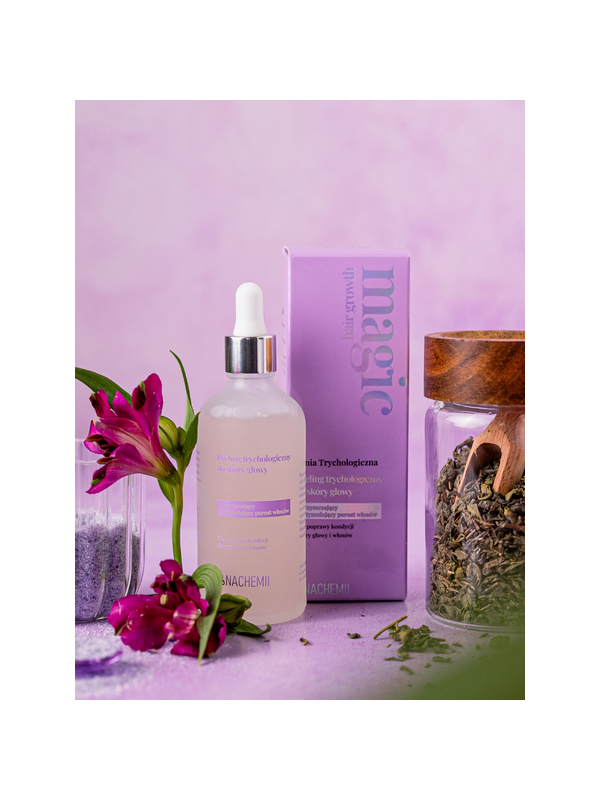 Peeling trychologiczny na porost włosów Nachemii