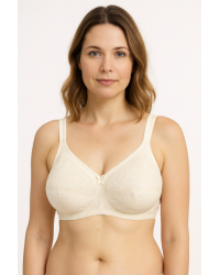 Biustonosz z kieszonką na protezę piersi bez fiszbin Afma 65-3