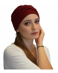 Turban dla osób po chemioterapii łysieniu na zimę Semida Sara
