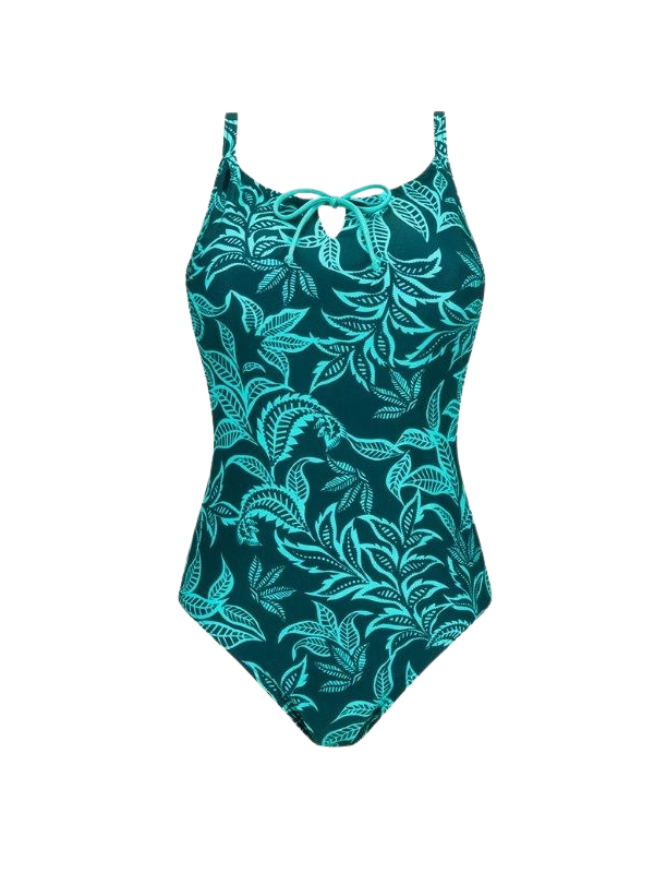 Jednoczęściowy strój kąpielowy dla amazonek z ochroną UV 50+ Amoena Salerno op 71797