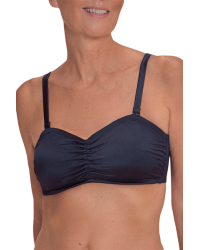 Top typu bandeau na plażę dla amazonek Amoena Lazio SB B 71815 dark blue