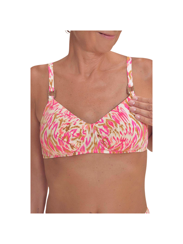 Top bikini stroju kąpielowego na wakacje do protez Amoena Istria SBP 71811