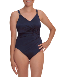 Strój kąpielowy jednoczęściowy modelujący, z kieszonkami na protezę, UV 50+ Amoena Lazio HB 71814