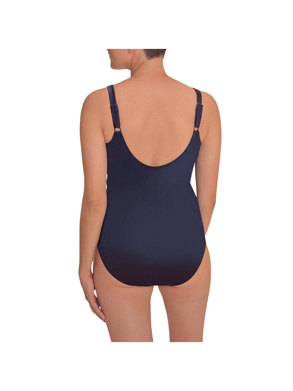 Strój kąpielowy jednoczęściowy modelujący, z kieszonkami na protezę, UV 50+ Amoena Lazio HB 71814