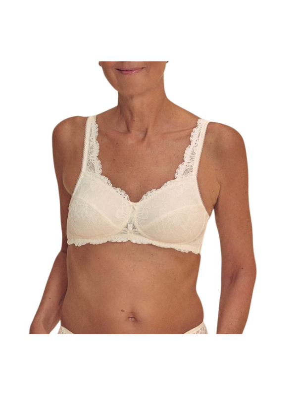Koronkowy gorset protetyczny po mastektomii Amoena Floria sb 45121