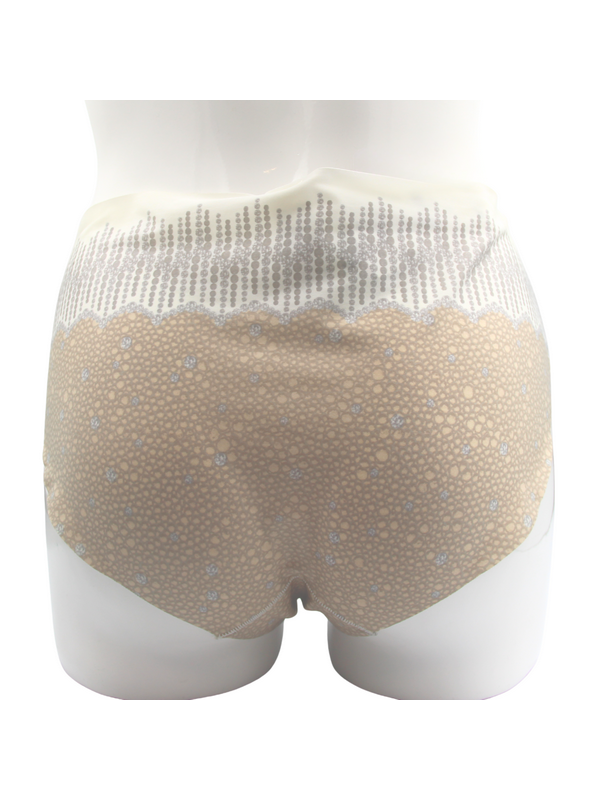 Majtki bezszwowe z nadrukiem wysoki stan Amoena Jane